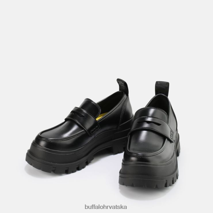 crno Buffalo aspha loafer cipela ravna veganska nappa |mokasinke TDD6T665
